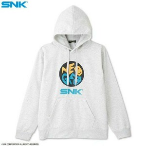 即決 SNK メンズ裏起毛プルオーバーパーカー【M-L】新品タグ付き エス・エヌ・ケイ SNK CORPORATION