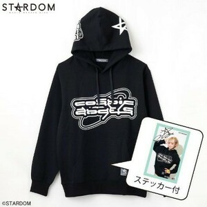 即決 スターダム STARDOM コズミック・エンジェルズ メンズパーカー【L】新品タグ＆シール付き COSMIC ANGELS コズエン なつぽい 中野たむ 