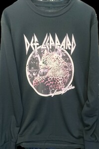 即決 デフ・レパード メンズ ライセンスロングスリーブTシャツ【L】新品タグ付き Def Leppard 長袖Tシャツ ロンT