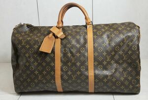 5.LOUISVUITTON ルイヴィトン　キーポル 60 ハンドバッグ 旅行 出張 ビジネス ボストンバッグ モノグラム ブラウン 