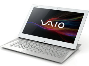 ノートパソコン SONY VAIO Duo 13 SVD13228DJW 13.3型 Core i5 4200U HDD1TB メモリ4GB Office 付属 Windows 8.1 ホワイト 新品