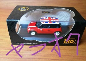 1/43 IXO Ixo * Mini MINI COOPER 2001 Британия флаг ограничение 1 of 500pcs * прекрасный товар 