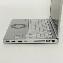 在庫処分 日本製 12.1型 ノートパソコン Panasonic CF-SZ5PDYVS 中古良品 第6世代Core i5 8GB 高速SSD 無線 Bluetooth カメラ Win11 Office_画像7