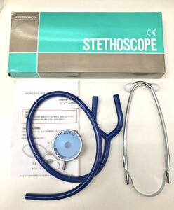 【未使用品】Kenzmedico Nursingphonette シングル 聴診器 No.110（内バネ式）医療用 リットマン聴診器 ナーシングフォネット STETHOSCOPE