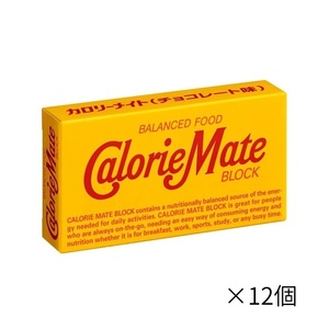 大塚製薬 2本カロリーメイト ブロックチョコレート　×12個 栄養補助食品