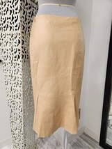 ラルフローレン　　上質なラムスキンのスカート　アメリカ　サイズ４　【８７９９－６】_画像4