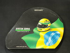 MINICHAMPS 1/8 AYRTON SENNA RACING CAR COLLECTION F1 Helmet Collection 1984-94 セナ ヘルメット