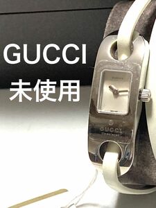 【付属品完備】 GUCCI グッチ　電池新品　レディース腕時計　紐バンド