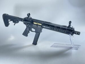 【秋SALE】KingArms製 TWS 9mm ガスブローバック SMG 10インチ BK グロックマガジン使用可能 日本仕様 9㎜AR☆検 M4A1 G17 G18