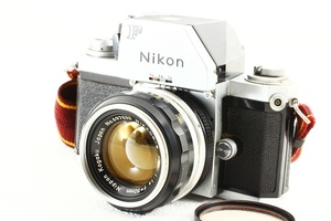 ジャンク品◆Nikon ニコン F フォトミック FTNファインダー Auto NIKKOR-S 50/1.4◆一眼レフフィルムカメラ/A2087