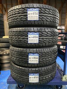 新品 2019年製 FALKEN 265/60R18 ZIEX S/TZ05 4本 ファルケン 265-60-18 プラド 150系 ベンツ Gクラス W463