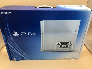 1円～ SONY ソニー PlayStation4 CUH-1100A 500GB グレイシャーホワイト プレステ4 PS4 ゲーム機 備考有☆良品☆[298-1029-2O1]