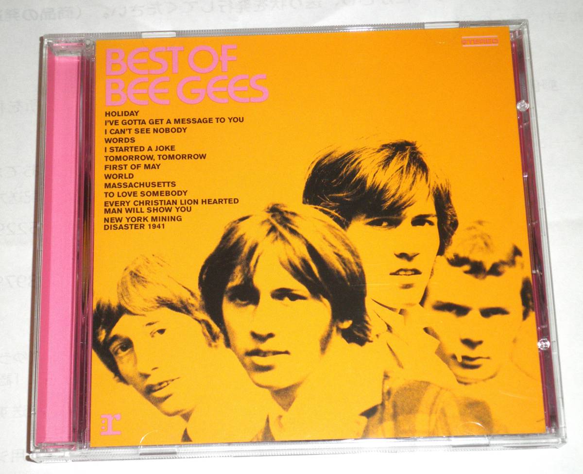 BEE GEES「BEST OF BEE GEES」米ORIG [BROADWAYアドレスATCO黄MO