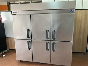 6 door business use refrigerator Panasonic SRR-K1861B 2021 year made 100V operation OK Fukuoka 