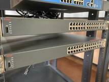 ネットワーク機器　システムラック　ARUBA networks650 ipnet VoTELPBX-E200 AVAYA Ethernet Routing Switch 4524GT_画像5