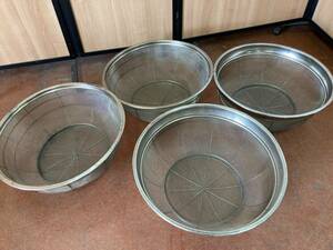  large sieve sieve .Φ53cm 4 pieces set made of stainless steel sieve The ru eat and drink shop agriculture . industry B
