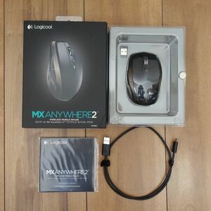 Logicool MX Anywhere 2 MX1500 ワイヤレスモバイルマウス Unifying Bluetooth 動作品