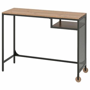 IKEA LAP top table, FJALLBO black 100x36 cm postage Y750!