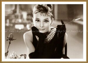  Audrey *hep балка n Tiffany . утро еда .1961 год sepia [ рама печать ] обои постер очень большой 805×585mm. ... наклейка тип 008SGE1