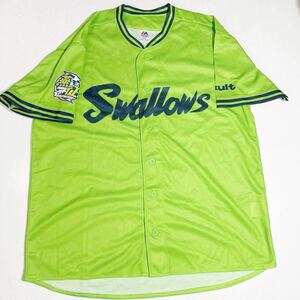 ヤクルトスワローズ swallows マジェスティック majestic 燕征ユニフォーム フリーサイズ