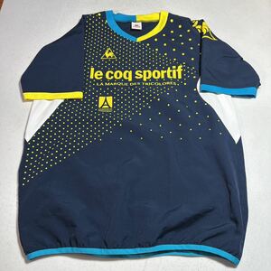 ルコックスポルティフ le coq sportif 紺 ネイビー ゴルフ トレーニング用 ウェア シャツ Mサイズ