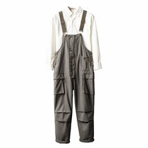 レトロ オーバーオール サロペット つなぎ　カジュアル　パンツ カーゴパンツ アメカジ 男前 M~2XL_画像4