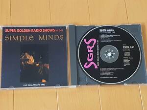 SIMPLE MINDS LIVE IN GLASGOW 1982 CD シンプルマインズ