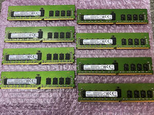SAMSUNG M393A2K40CB2-CVFBY DDR4 PC4-2933Y PC4-23400 DDR4-2933 ECC 16GB×8枚 1Rx4 合計128GB サムスン サーバー用 メモリ 中古