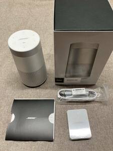 BOSE ボーズ SoundLink Revolve Bluetooth ラックス speaker シルバー