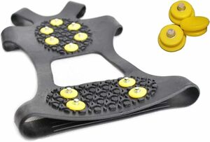 ** shoe sole for slip prevention spike ( change pin 3 piece attaching ) slide . not mobile shoes for rubber bottom snow-shoes a before snow ice spike (M/23.5cm-26.0cm)