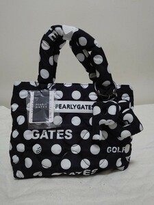 完売品 新品タグ付き☆PEARLYGATES パーリーゲイツ キルテイングドット柄ラウンドバック　☆