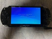 【中古】SONY PSP プレイステーションポータブル 1000・2000・3000 本体 ピアノブラック　3個セット+アダプター1個_画像3