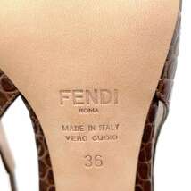 フェンディ サンダル プロムナード SLINGBACCK レディースサイズ36 FENDI 靴 【安心保証】_画像8