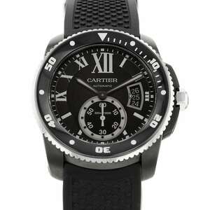 Cartier Calibulled Cartier Diver WSCA0006 Cartier Watch Black Dial [Гарантия безопасности]