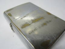 ★Vin-Zippo★ #200 ブラッシュ ダメージケース 無地 ヴィンテージ 1969年後期OR1970年　　_画像7