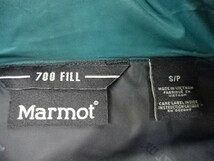 Marmot 700FILL ダウンパーカ マーモット 登山 アウトドアウェア 032990001_画像3