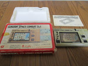  Gundam Space combat 3in1 outer box * inside box * instructions attaching * with battery the liquid crystal is defective * Junk 