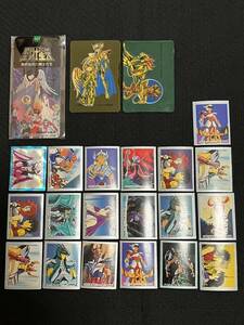  Saint Seiya aluminium type . clear card magnet set car rice field regular beautiful 