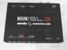 ☆ RANE レーン SL3 serato SCRATCH LIVE デジタルDJシステム インターフェース ケース付き ☆現状品☆_画像6