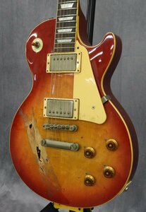 ☆ Burny バーニー Super Grade MODEL レスポールタイプ エレキギター ケース付き ☆中古☆