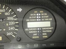 W124 スピードメーター 希少品_画像2