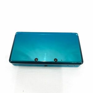 ★中古品★ Nintendo 3DS ニンテンドー3DS CTR-S-JPN-C0 任天堂 本体のみ ゲーム機 ライトブルー系 動作未確認　SAYY1029-13