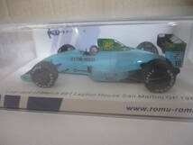 ロム特注 スパーク ラストレース カペリ レイトンハウス マーチ 881 サンマリノGP 1989 1/43 ROMU054 LEYTON HOUSE MARCH SANMARINO SPARK_画像2