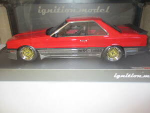 イグニッションモデル NISSAN SKYLINE 2000 RS-TURBO R30 RED/SILVER 1/18 0987 ニッサン スカイライン RS ターボ Ignitionmodel IG0987