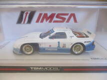 TSM MAZDA GTO #1 1990 IMSA MID OHIO 250km WINNER 1/43 TSM430458 マツダ RX7 優勝車 _画像2