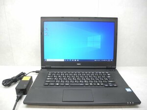 ☆第6世代☆NEC☆VersaPro VK23T/X-U☆Core i5 2.30GHz/8GB/500GB/DVD/カメラ/Office/Windows 10 Pro☆1円スタート☆