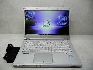 ☆第7世代☆高解像度1920×1080☆累積460☆CF-LX6RDPVS☆Core i5 2.40GHz/8GB/SSD256GB/無線/カメラ/Office/Windows 10 DtoD領域☆1円☆