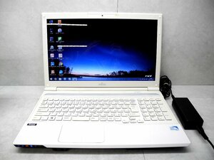 ☆富士通☆LIFEBOOK☆AH42/J☆Pentium B980 2.40GHz/4GB/1TB/Sマルチ/無線/カメラ/Office/Windows 8.1 DtoD領域☆1円スタート☆