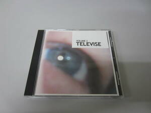 Televise/Volume 3 UK盤CD エレクトロニカ アンビエントポップ ネオシューゲイザー Slowdive Lowgold Inner Sleeve My Bloody Valentine