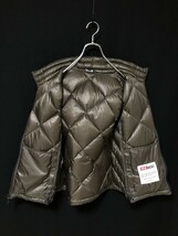 EB900◆EDDIE BAUER エディーバウアー ライトダウンベスト パーカー　ダイヤキルト　900フィルパワー M_画像5